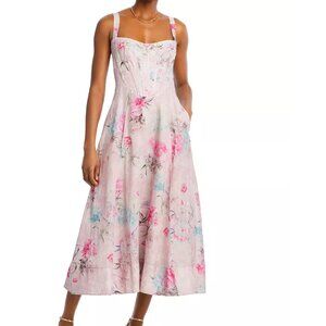 NWT Bardot Adaline Midi Dress in Garden Floral Size 12